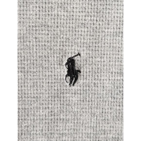 Polo Ralph Lauren Thermal Long Sleeve Gray Shirt XL - Picture 3 of 4